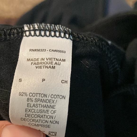 Nike Black Leggings with White 'Just Do It' Print - Picture 5 of 5